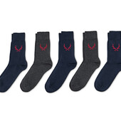 ⚙ Лот 1 пара⚙ Супер якісні щільні чоловічі шкарпетки від Tchibo (Німеччина), р: 41-43 темно-сині