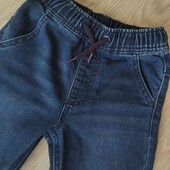 Dunnes stores брендовые стильные джинсовые штаны на мальчика 2/3 года рост 92/ 98 см