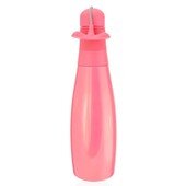 Термос у формі пляшки 380 мл колір рожевий