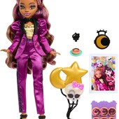 Лялька монстер хай Клодін Вульф монстер бал monster high Clawdeen Wolf in monster ball party hnf69