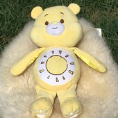 Великий чудовий м'який ведмедик - брязкальце Care Bear 40см.