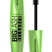 Makeup Revolution Big Lash Reloaded volume mascara, об'ємна туш для вій екстра-чорного кольору