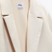 Zara ,S, тренд сезону! пальто штучна замша, фуксія