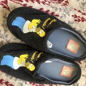 Тапочки, тапки, фліс, размер 43-44, устілка 27,5 см, Simpsons. в ідеалі