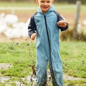 ☔Прорезиновий комбінезон,грязепруф"Lupilu""☔Розмір 86-52