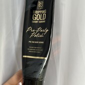 Dripping gold pre-party polish новий скраб очищуючий пілінг для тіла, 150 мл