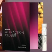 Новинка! Пробник! жіночі парфуми Attraction Gloser avon