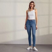 8775.стильні джинси super Skinny Fit , от Esmara. Євро 40