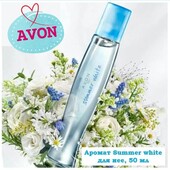 Женская туалетная вода Avon Summer White, 50мл