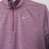 Nike dri-fit кофта під горло з прорізями для пальців для бігу, тренувань, занять спортом S розмір. О