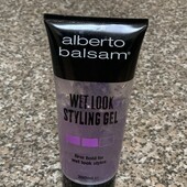 Дорогий брендовий якісний гель для укладки волосся Alberto Balsam Wet Look 200мл. Оригінал!!!