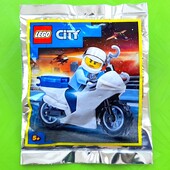 Lego City "Motorcycle Cop" (952001). Оригінал.