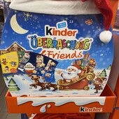 Крутячий адвент-календар Kinder з шапкою 370 гр