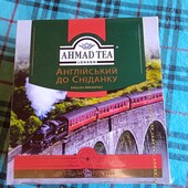 Чай англійський Ахмад 100 пакетів