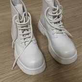 Классные модные ботинки кожа zara 39,(25,5)