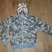 Зип худи Bape Shark, зипка бейп