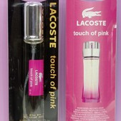 Lacoste Touch of Pink 20 мл. Соблазнительный, романтичный, фруктово-цветочный аромат ❤️