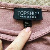 Пудрова сукня з щільного трикотажу Topshop