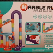 игра лабиринт шарики конструктор башни 45 дет. Marble Run