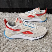 р.9,5 usa (28см). Оригінал. Кросівки Reebok Classic leather legacy beige fy7432