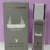 Paco Rabanne Invictus 40 мл. с феромонами. Мужественный, древесный, водяной аромат для мужчин.