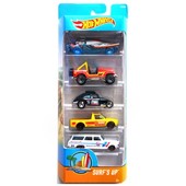 Набір з 5-ти машинок Хот вілс Hot wheels surf's up оригінал хот вилс модельки. Нюанс