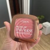 оригінал L`Oréal Paris Blush of Paradise рум'яна для обличчя з натуральним сяйним фінішем