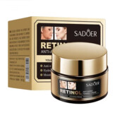 Антивіковий крем для обличчя проти зморшок Sadoer Retinol 50 г