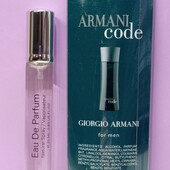 Giorgio Armani Code 20 мл. Роскошный, таинственный, цитрусовый, древесно-пряный аромат для мужчин.