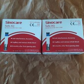 Тест смужки нові для глюкометру Sinocare 2 упак. по 50 шт 640 грн 320 грн. Электроника