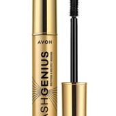 Туш для вій 5in1 "Бездоганні вії" Lash Genius Avon чорна, 10ml