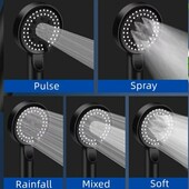 Насадка для душа.5 режимов работы+остановка воды.