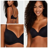 Hunkemoller! Жіночий бюстгальтер з гладкою чашкою 75Д black! Лот 35