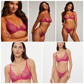 Hunkemoller! Мереживний звабливий жіночий бюстгалтер на кісточках 75Е! Лот 59