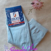 Женские носки socks жіночі шкарпетки блакитні середньо-довгі Турція