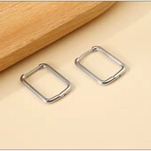 Сережки Stainless Steel нержавіюча сталь