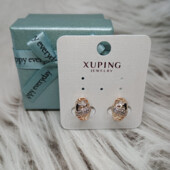 Сережки 'Xuping' Фіаніт (позолота 18к) 073391