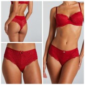 Hunkemoller! Мереживні жіночі труси, коралового кольору 2Хл розмір bittersweet! Лот 211