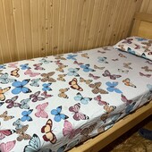 Постіль дитяча, простирадло на гумці