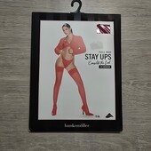 Hunkemoller! Червоні жіночі панчохи S/M розмір 15 ден tango red! Лот 419