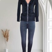 Кофта на змійці і джинси Amisu. Розмір 46-48