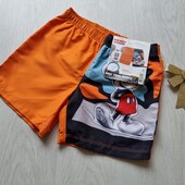 Mickey mouse! Пляжные шорты для мальчика! 122/128! Лот 554