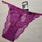 Hunkemoller! Повністю мереживні жіночі труси, бразиліани Хл розмір wild aster! Лот 50