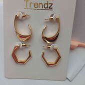 Набір сережок Trendz 2 пари