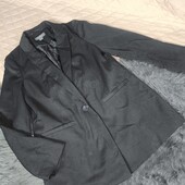 Primark uk10. Чорний піджак прямого крою