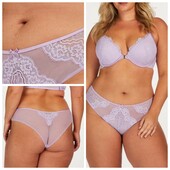 Hunkemoller! Жіночі труси із мережива і сіточки Хл розмір lavendula! Лот 410