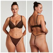 Hunkemoller! Безшовні жіночі труси, стрінги S розмір windsor wine! Лот 17