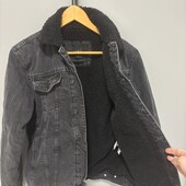 Джинсова куртка ZARA утеплена