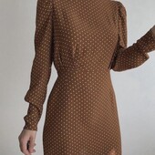 Стильна сукня в горох, XS