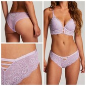 Hunkemoller! Жіночі труси із мережива і сіточки Л розмір lavendula! Лот 333